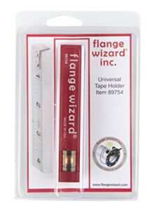 flange wizard 89754 universal magnetic tape holder red, 1 count (pack of 1)