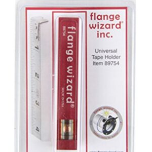 Flange Wizard 89754 Universal Magnetic Tape Holder Red, 1 Count (Pack of 1)