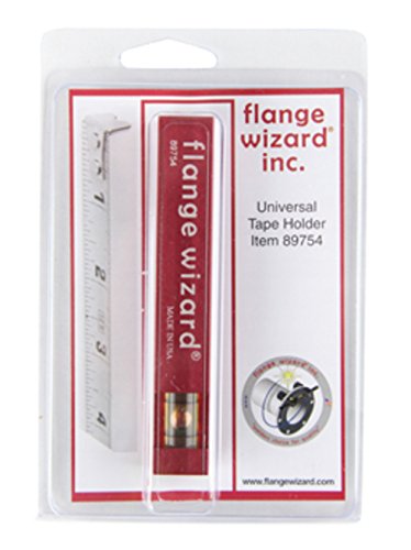 Flange Wizard 89754 Universal Magnetic Tape Holder Red, 1 Count (Pack of 1)