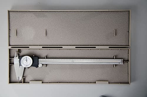 Mitutoyo 505-749 Dial Caliper, 0.2" per Rev, 0-12" Range, 0.001" Accuracy