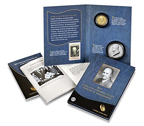 2015 P Presidential Coin & Chronicles Set - Dwight D. Eisenhower (AX2) Reverse Proof