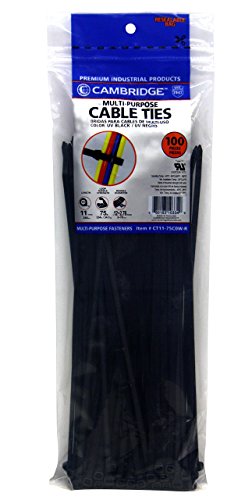 Cambridge Resources CT11-50C0W-B Cable Ties