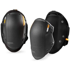 toughbuilt - gelfit ™ rocker professional knee pads - snapshell ™ compatible - (tb-kp-g201)