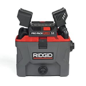 Ridgid 50328 Pro Pack Wet/Dry Vacuum, 10 gallon, Red