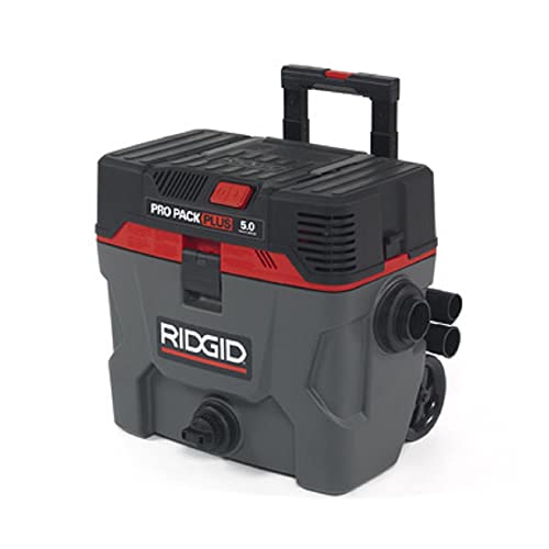 Ridgid 50328 Pro Pack Wet/Dry Vacuum, 10 gallon, Red