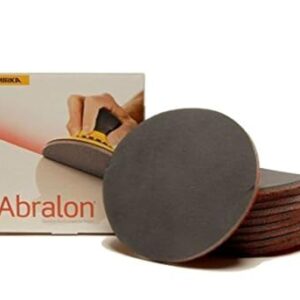 MIRKA Abralon 6 Inch 1000 Grit Sanding Discs, 10 per box