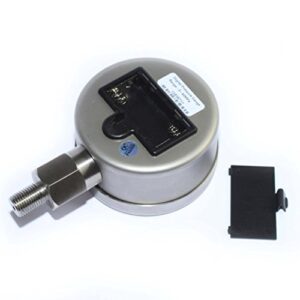 XZT 3.15" 10000 PSI Digital Hydraulic Pressure Gauge,Pressure Manometer, Pressure Sensor with 1/4-Inch NPT Connector,Base Entry