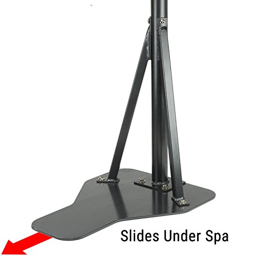 Guardian Better Hot Tub Handrail - Spa Side Safety Rail with Slide-Under Mounting Base