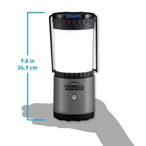 Thermacell Pathfinder Mosquito Repellent Lantern; Water-Resistant LED Lantern Camping Gear Plus Mosquito Control; 15’ Mosquito Protection Zone; DEET-free, No Spray, No Flame, No Scent, No Mess