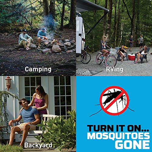 Thermacell Pathfinder Mosquito Repellent Lantern; Water-Resistant LED Lantern Camping Gear Plus Mosquito Control; 15’ Mosquito Protection Zone; DEET-free, No Spray, No Flame, No Scent, No Mess