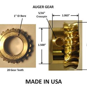 Ariens Compatible Snowblower Auger Gear Shaft Pin Bushing Full Rebuild Kit 524026 52402600 524026 Made in USA