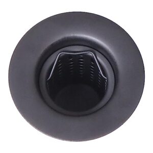 Westbrass Junior Basket Style Bar Sink Strainer, Matte Black, D218-62