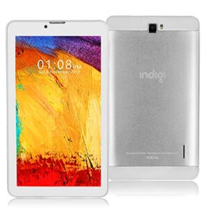 Indigi 7.0" GSM Unlocked 3G Smart Cell Phone Android 4.4 Tablet PC (Factory Unlocked) - White