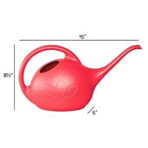 Novelty 30605 Indoor Watering Can, 1/2 Gallon, Red