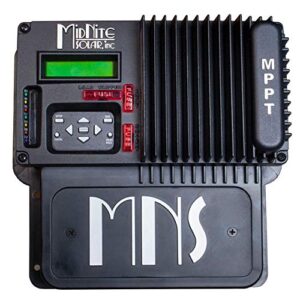 midnite solar mnkid-b mppt charge controller 30a in black