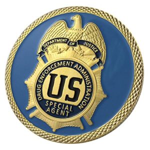 drug enforcement administration / dea / department of justice gp challenge coin 1109#