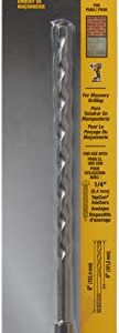 DEWALT Masonry Drill Bit, Impact Ready, 3/16-Inch X 4-Inch X 6-Inch (DWA5101)