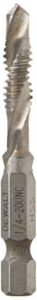 dewalt drill tap, unc, 1/4-inch (dwadt1420)