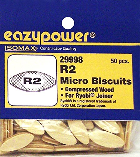 Eazypower 29998 R2 Mini Joiner Biscuits for Ryobi Joiner (50 Piece)