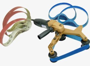 40a & 25 belts pipe polisher grind sander bluerock tools belts by fits metabo