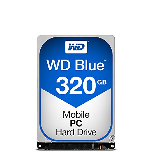 WD Blue 320GB Internal Hard Disk Drive - 5400 RPM Class SATA 6Gb/s 16MB Cache 2.5 Inch - WD3200LPCX