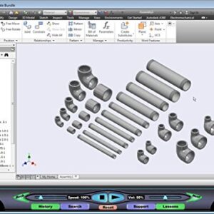 Autodesk Inventor 2016: Tube and Pipe Routed Systems – Video Training Course