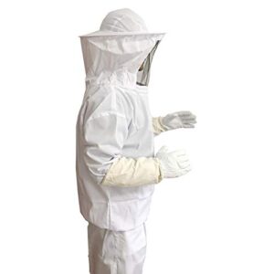 xgunion professional beekeeper suit (jacket, pants, gloves) …