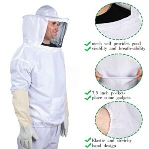 Xgunion Professional Beekeeper Suit (Jacket, Pants, Gloves) …