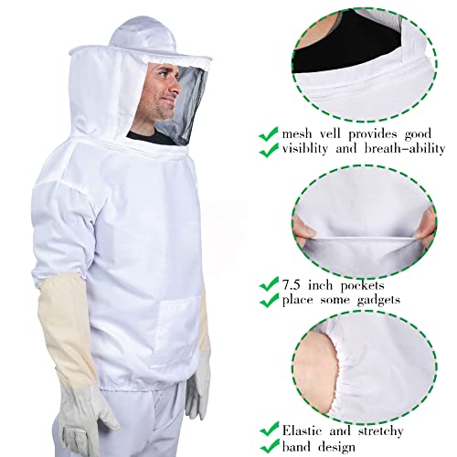 Xgunion Professional Beekeeper Suit (Jacket, Pants, Gloves) …