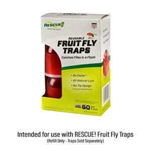 RESCUE! Fruit Fly Trap Bait Refill – 30 Day Supply