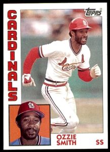 1984 topps 130 ozzie smith nm-mt