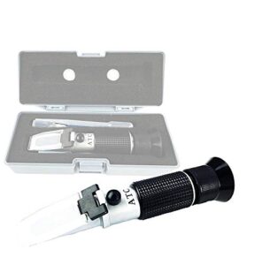 azzota portable 0-5% brix refractometer, with atc, heavy-duty