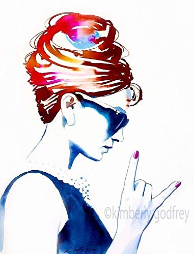 Audrey Rocks Wall Decor - Unique Contemporary Art For Salon - Nail, Beauty & Hair Salon Decor