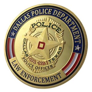dallas police department / dpd g-p challenge coin 1118#