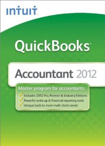 quickbooks accountant 2012 [old version]