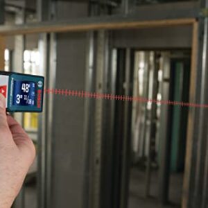 BOSCH Blaze GLM50C Bluetooth Enabled 165ft Laser Distance Measure with Color Backlit Display