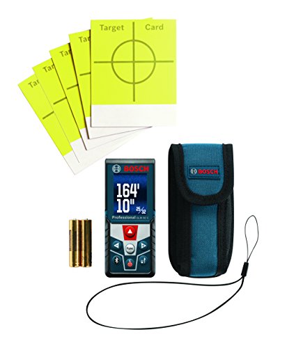 BOSCH Blaze GLM50C Bluetooth Enabled 165ft Laser Distance Measure with Color Backlit Display