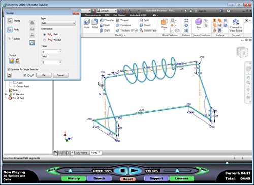 Autodesk Inventor 2016: Solid Modeling – Video Training Course