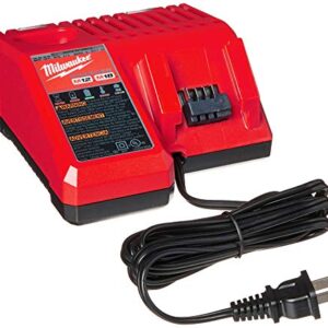 Milwaukee 48-59-1850 M18 RED LITHIUM XC 5.0 Ah Batteries (2) + 48-59-1812 M12 and M18 Multi Voltage Charger kit