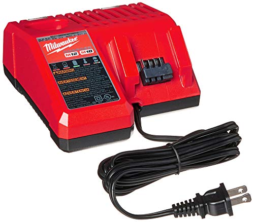 Milwaukee 48-59-1850 M18 RED LITHIUM XC 5.0 Ah Batteries (2) + 48-59-1812 M12 and M18 Multi Voltage Charger kit