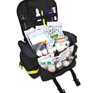 Lightning X Small Medic First Responder EMT Trauma Bag Stocked First Aid Trauma Fill Kit A