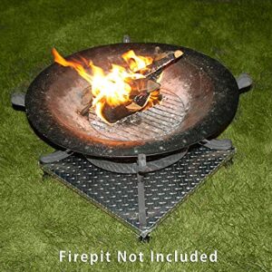 Northland Online Deck Defender & Grass Guard, High Temp Fire Pit Heat Shield, Fire Pit Mat for Grass Lawn Protection, Fire Pit Pad for Outdoors, Bonfires, Wood Burning