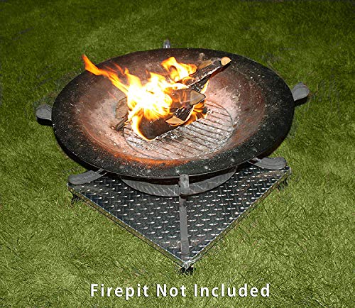 Northland Online Deck Defender & Grass Guard, High Temp Fire Pit Heat Shield, Fire Pit Mat for Grass Lawn Protection, Fire Pit Pad for Outdoors, Bonfires, Wood Burning