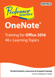 professor teaches onenote 2016 [download]