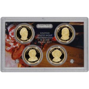 2008 S US Mint Presidential $1 Coin Proof Set OGP