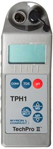 myron l tph1, conductivity, tds, ph, temperature techpro ii digital meter