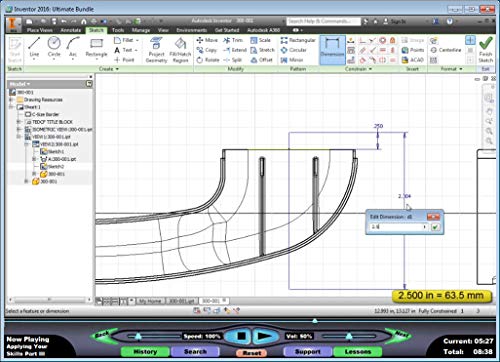 Autodesk Inventor 2016: 2D Drafting and Customization – Video Training Course