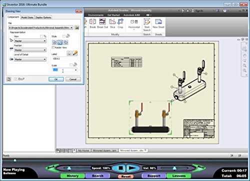 Autodesk Inventor 2016: 2D Drafting and Customization – Video Training Course