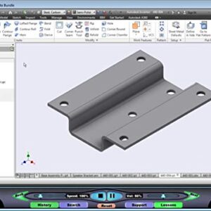 Autodesk Inventor 2016: Sheet Metal Design – Video Training Course