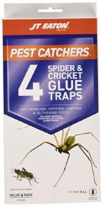 j t eaton 646437141239 jt eaton 844 pest catchers large spider and cricket size attractant sc